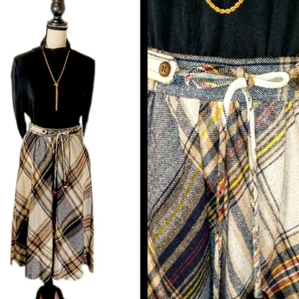 Vintage 60s 70s Summit Sportswear Full Skirt Size 8 - Picture 4 of 11